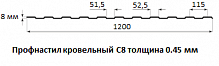 Профнастил кровельный С8 - 0.45 мм