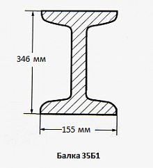 Балка 35Б1