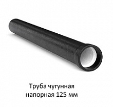 Труба чугунная 125