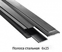 Полоса стальная 6x25